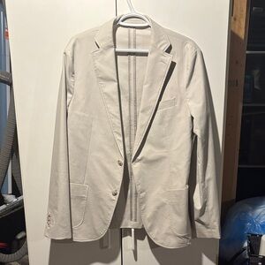 Black Brown 1826 Elegant Cream Blazer